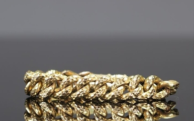 Bracelet in 18k yellow gold (18.69gr)