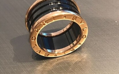 Bvlgari - 18 kt. Pink gold - Ring Ceramic