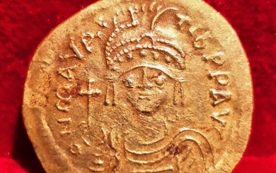 Byzantine Empire - Solidus Maurice Tiberius AD (583-602) - Gold