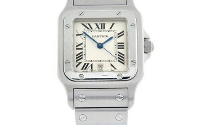CARTIER - a Santos Galbee bracelet watch. Stainless steel case. Case width 29mm. Reference 1564