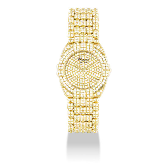 CHOPARD, GOLD AND DIAMOND-SET GSTAAD