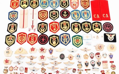 COLD WAR SOVIET RUSSIAN PATCHES & INSIGNIA