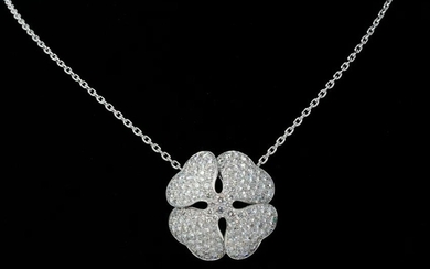 Cartier 2001 7.00ctw VS1-VS2/F-G Diamond 18K Necklace