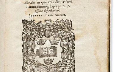 Case, John (d. 1600) Thesaurus Oeconomiae, seu