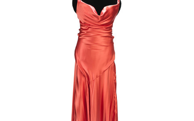 Casino Royale / Caterina Murino: A screen-used pink satin dress worn by Caterina Murino for her role as 'Solange'