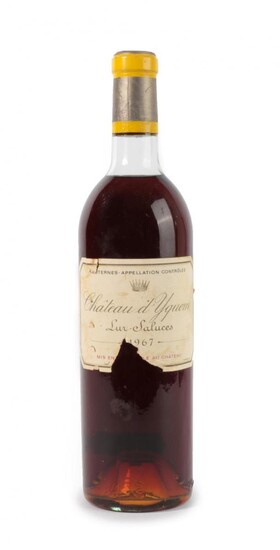 Château d'Yquem Lur-Saluces 1967 Sauternes (one bottle)