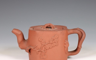 China, a Yixing earthenware teapot and cover