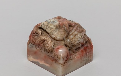 Chinese Large Shoushan Stone Seal
