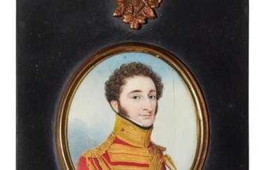 Circle of Nathaniel Plimer, British 1757-1822- Portrait...