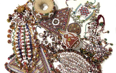 Collection of Rabari beadwork