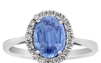 Color Change Sapphire Ring, 1.64 Carats