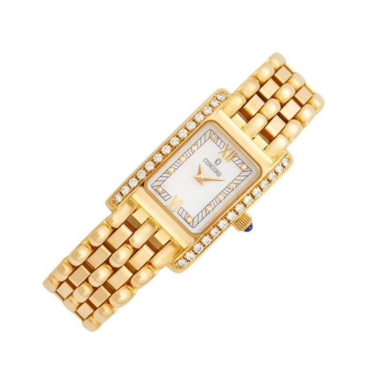 Concord Gold and Diamond Wristwatch