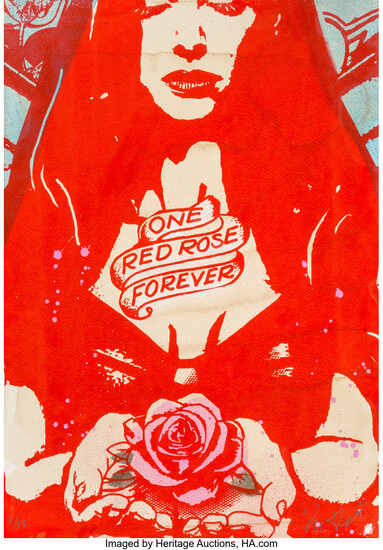 Copyright (20th century), One Rose (Red) (2015)