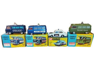 Corgi. Range of cars and vans generally very good to excelle...