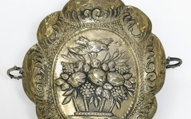 Coupe à fruits - Augsbourg, vers 1677 - 1679, probablement Balthasar Haydt Argent, partiellement doré....