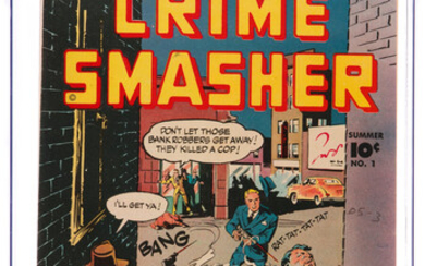 Crime Smasher #1 Mile High Pedigree (Fawcett Publications, 1948)...
