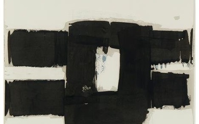 Dana Fair (20th century), "Shadow Play #15," Oil on paper, Image/Sheet: 43" H x 30" W