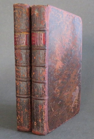 Defoe, Robinson Crusoe, Complete 2v. Lane UK Ed. 1790, illustrated by Ansell