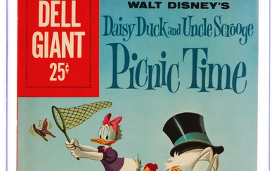 Dell Giant #33 Daisy Duck and Uncle Scrooge Picnic...