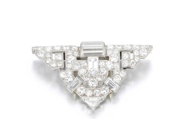 Diamond clip, 1930s