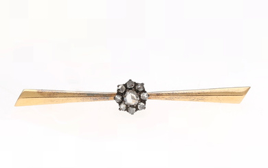 Diamonds rosette brooch, early 20th Century.