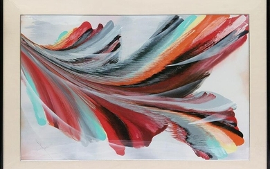 Dom Mingolla, Colors in Motion, Gouache and Watercolor