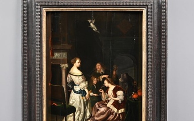 Dutch Old Master Painting - The Patient