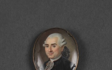 Ecole du XVIIIe siècle Portrait d'homme... - Lot 29 - L'Huillier & Associés