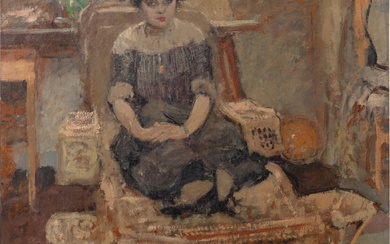 Édouard Vuillard Maud Grandidier dans l'atelier du Boulevard Malesherbes