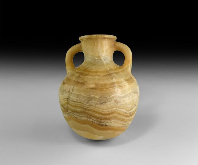 Egyptian Alabaster Amphora