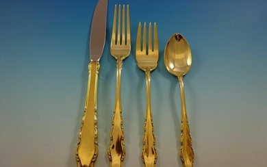 English Provincial Vermeil by Reed and Barton Sterling Regular Setting 4-Pc