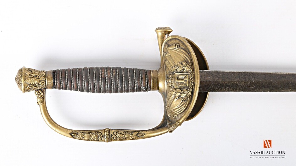 Épée type officier d'état major 1817, monture... - Lot 229 - Vasari Auction