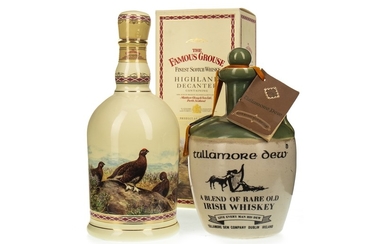 FAMOUS GROUSE HIGHLAND DECANTER AND