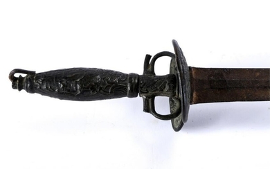 FRENCH OR GERMAN (17th/ 18th c) COURT SWORD