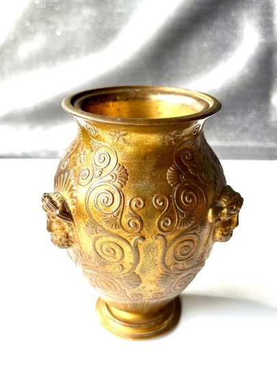 Ferdinand Barbediienne - Vase - Bronze (gilt)