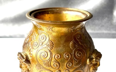 Ferdinand Barbediienne - Vase - Bronze (gilt)