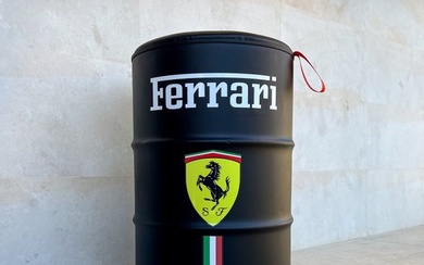 Ferrari themed black barrel chair (9/9) - PK Werks