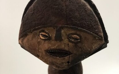 Figure - Metal, Wood, Caori - Ambete, Mbete - Gabon - 71 cm