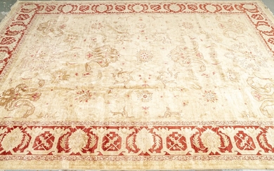 Fine Woven Wool Room Size Carpet 17' 9" X 12'