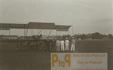 First Bristol Boxkite Airplanes in South Africa Lot of 7 Original Photos 1911