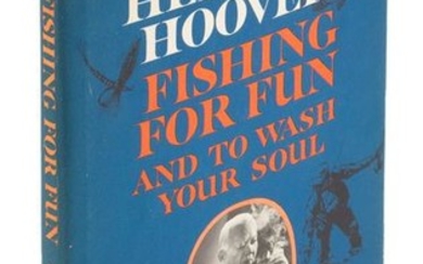Fishing with Herbert Hoover, 1st Edition Inscribed