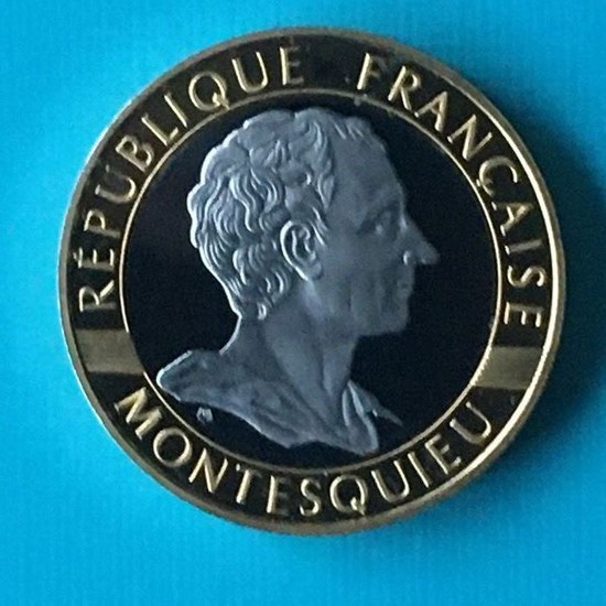 France - 10 Francs 1989 - Gold