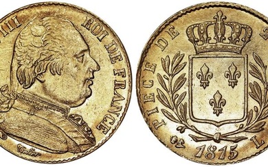 France, Louis XVIII (1814-1824) - XF/A.UNC