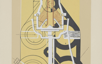 Francis Picabia (1879-1953) Petite Solitude au milieu des soleils, 1953