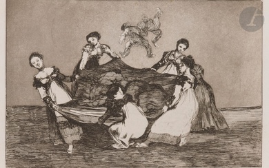 Francisco de Goya y Lucientes (1746-1828) Los Proverbios / Colección de diez y ocho láminas...
