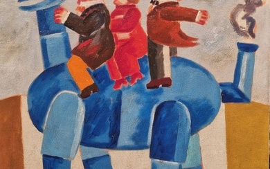 Franz Borghese (1941-2005) - Il Cavallo meccanico