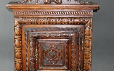 French Renaissance style wall cabinet