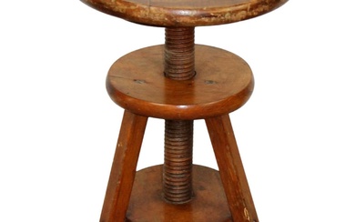 French clock maker's stool
