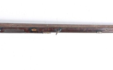 Fusil de chasse mono canon à silex transformé... - Lot 29 - Vasari Auction