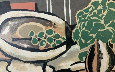 GEORGES BRAQUE Still Life Lithograph 1928